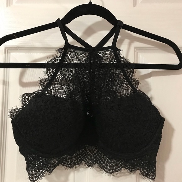 Lace High Neck Bralette Victoria’s Secret - Picture 2 of 3